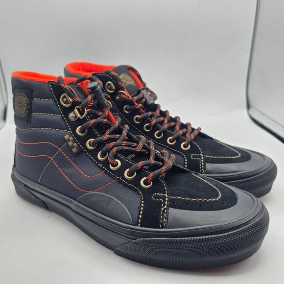 vans - Sk8-Hi Reissue【Spitfire Wheels】 Vans Sk8-Hi Reissue X Spitfire Wheels Mens Size 7.5 Black Red High